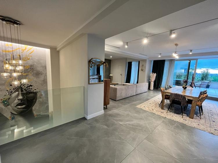 Penthouse pe 2 etaje lângă Herastrau,2 terase,2locuri de parcare