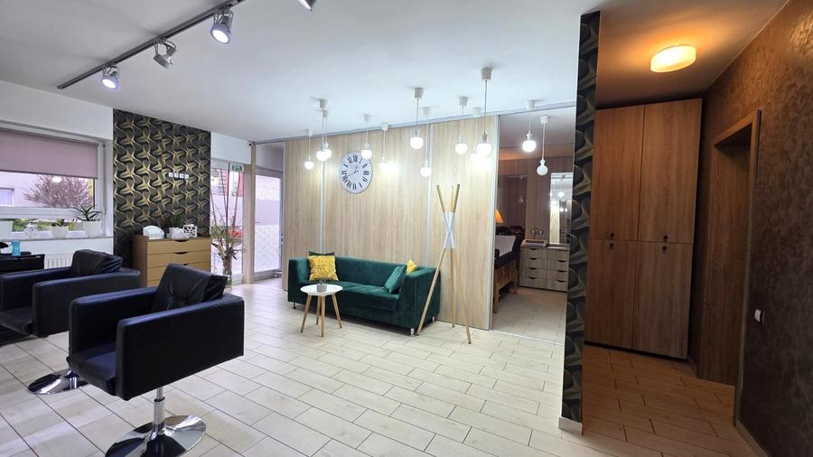 Spatiu comercial 160 mp -700mp gradina -24 parcari private in Avantgarden 3