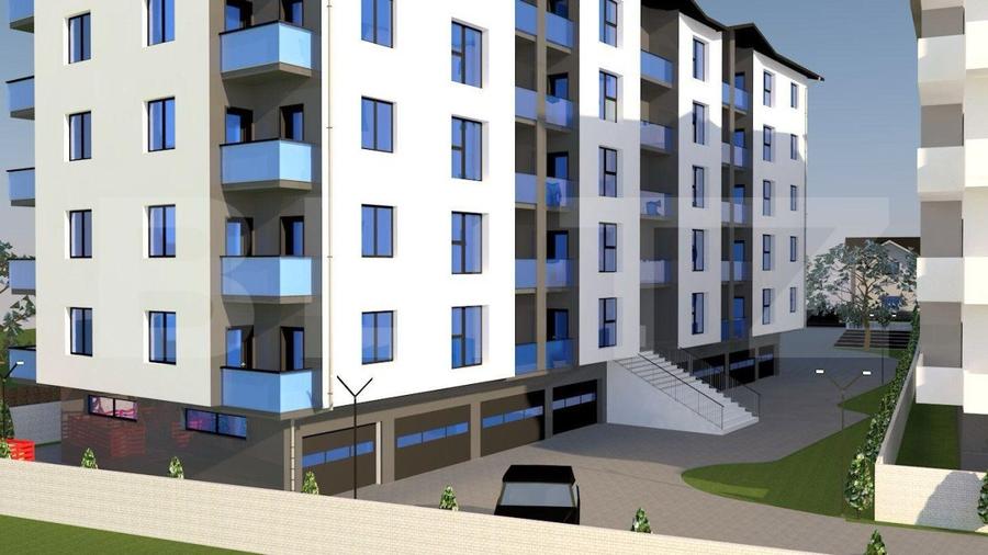 Apartament 3 camere, ansamblu nou, Radauti