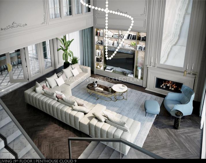 Cloud9 Residence | PENTHOUSE RAFINAT 800 mp cu 4 locuri parcare | - 5