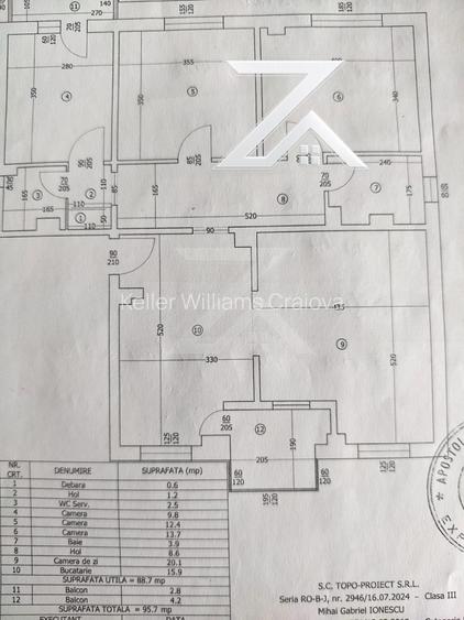 Comision 0 | 95 mp utili | 4 camere | George Enescu | 2 băi | Decomandat - 5
