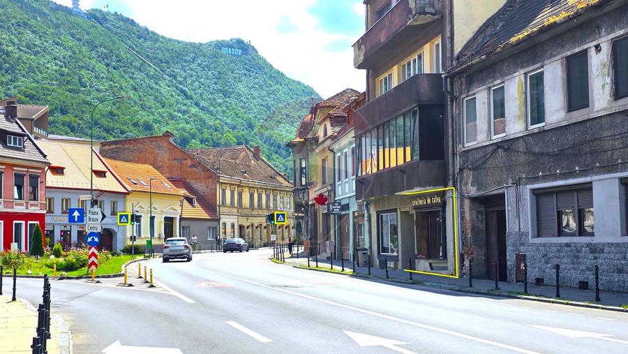 Închiriere spațiu comercial Brașov, vizibilitate și vad comercial