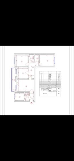 Apartament 4 camere, 86,6mp, 2bai, et2, aproape de metrou