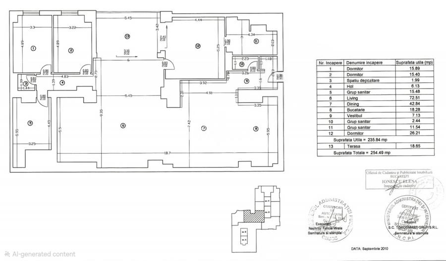 0% Comision! TUR VIDEO | Penthouse 254mp | Living 116mp | UpGround - 1