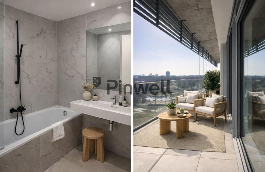 Apartament 3 camere de vânzare | UpSite Floreasca | Vedere panoramică