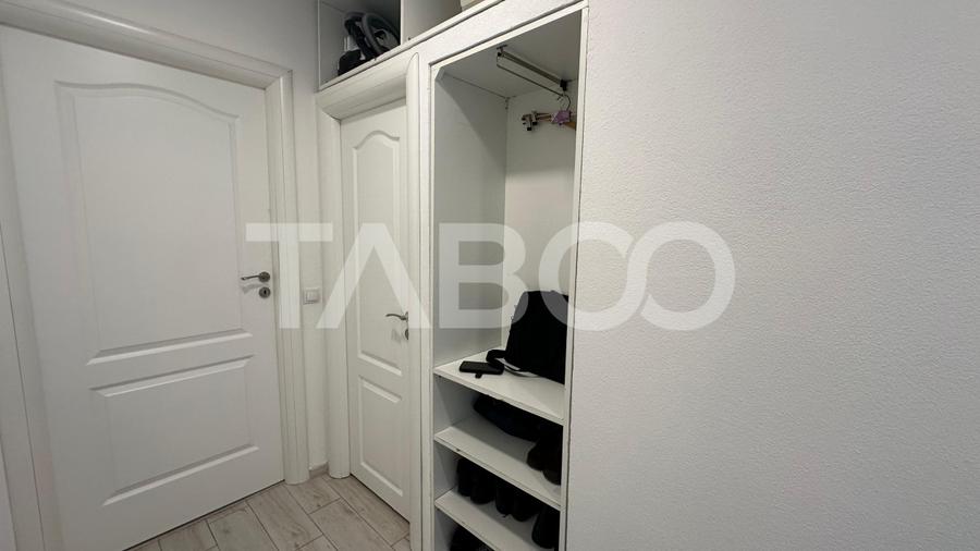 Apartament decomandat 2 camere 45 mpu mobilat zona Terezian Sibiu