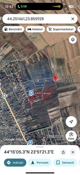 Teren 1824 mp de vanzare/Craiova/Simnicul de Jos