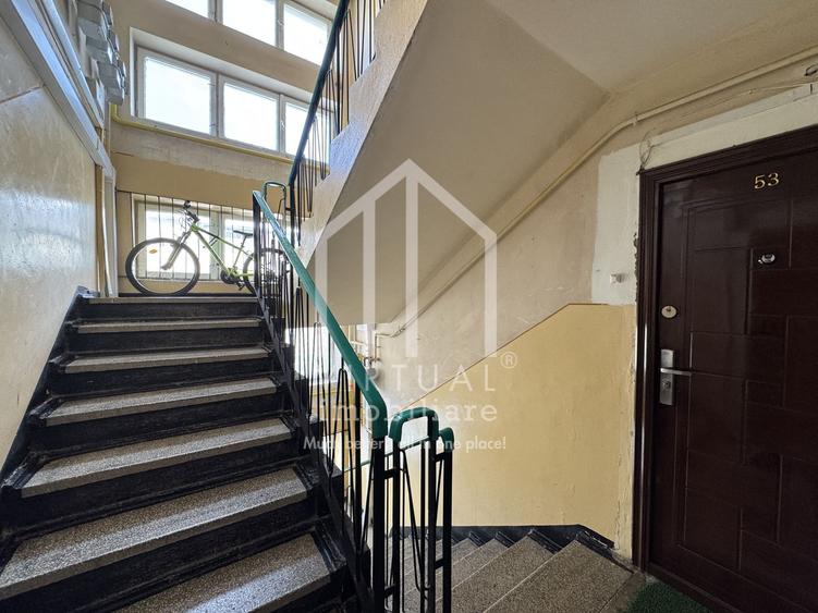 Apartament de vanzare in Sibiu, cu 2 camere 50 mp, bucatarie separata