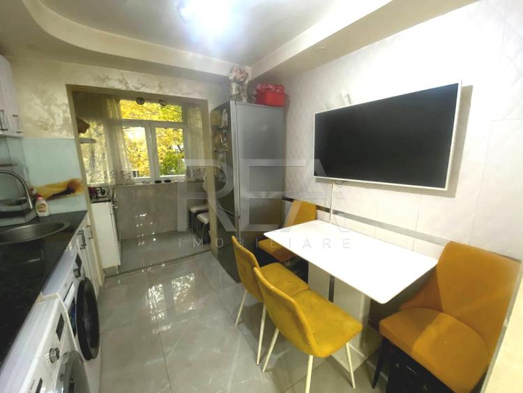 3 Camere- Etaj 1/8 -Centrala proprie- Piata Rahova
