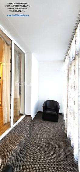 Apartament 1 camera,echipat complet,parter inalt cu balcon,acces exterior,Marate - 11