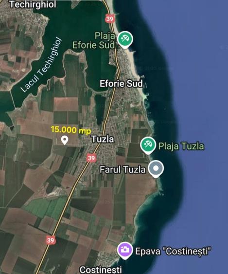 Teren constructii Tuzla 15.000 mp