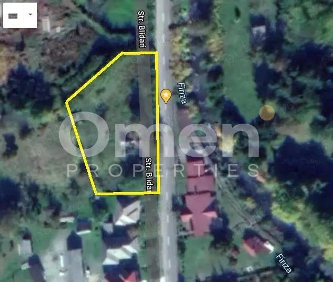 Teren intravilan de vânzare – 1355 mp | Utilități pe teren