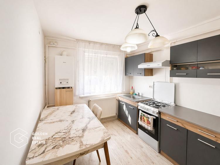 Apartament 2 camere, zona Alfa, etaj 2, bloc 2008, centrala termica