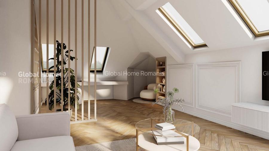 Vilă Premium | S+P+2+M | 287 mp | 6 Camere | Lift | Arcul de Triumf | 2026 - 50