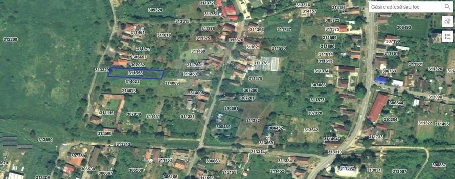 Teren categoria folosinta curti constructii Minis