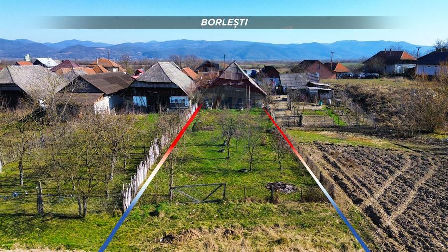Casa de vanzare in Borlesti, Pomi | 37 ari teren | Comision 0%