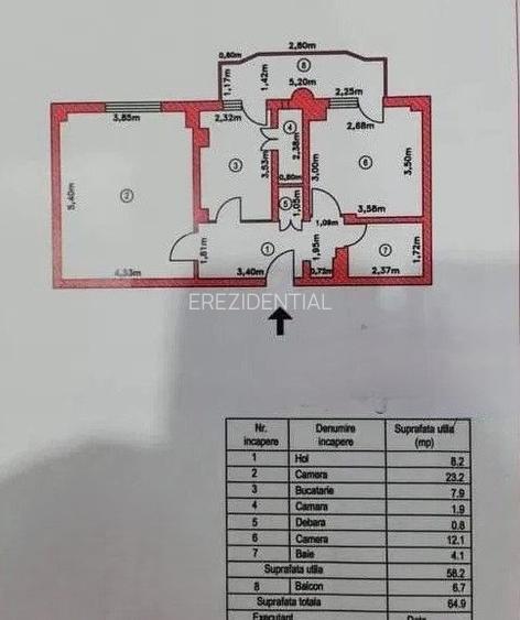 Apartament 2 camere-zona Tineretului - 10