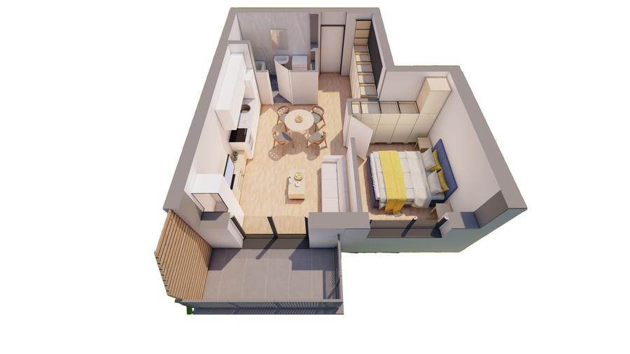 Apartament nou direct dezvoltator ARED RED9 CITY IMAR