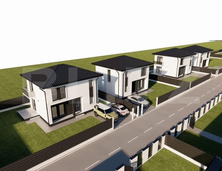Casa moderna, materiale premium, 150 mp construiti, zona rezidentiala Scheia