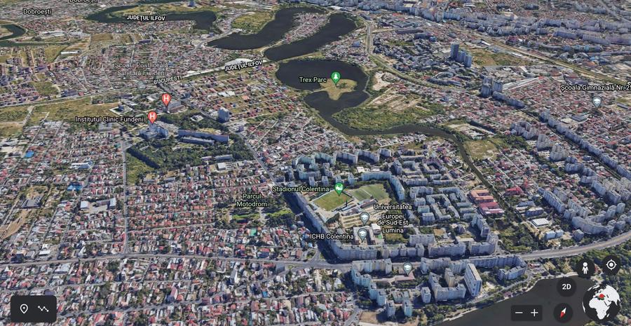 Teren 13836 mp dezvoltare zona Colentina Fundeni Plumbuita