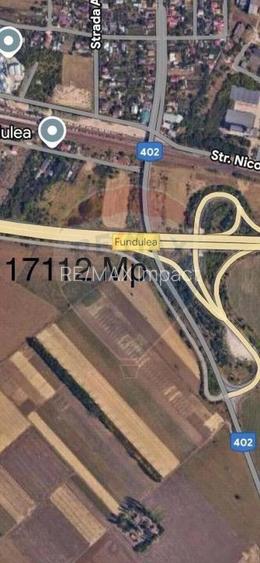 Teren 17112 mp de vanzare, A2 Fundulea, Autostrada Soarelui - 2