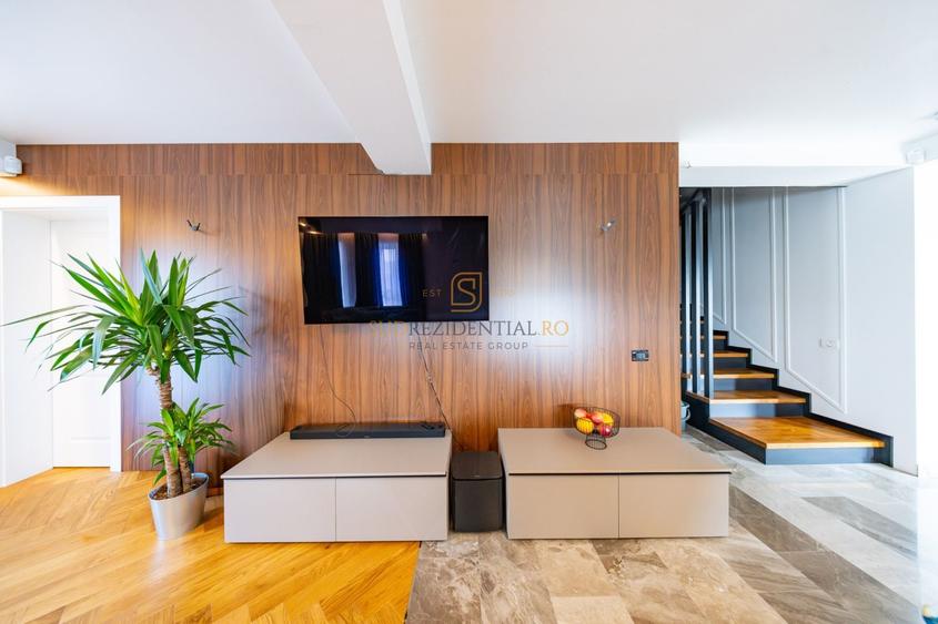 Vilă tip duplex premium, complet mobilată și utilată | Comuna Berceni