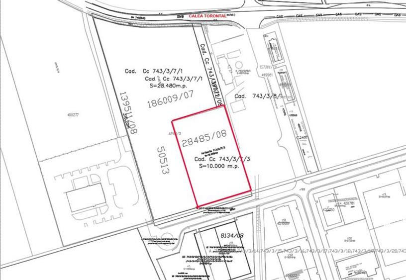 COMISION 0% Teren Industrial de vanzare in zona Torontalului PITT