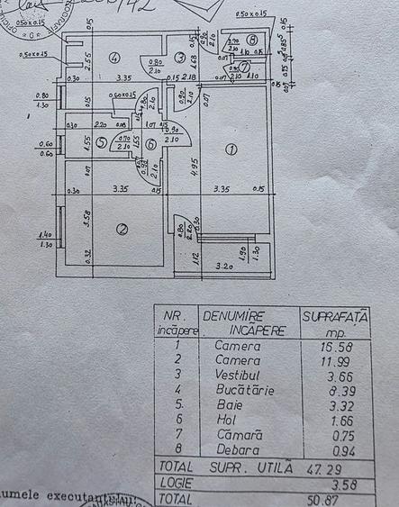 Vanzare Apartament 2 camere, etaj 6/10, balcon open-space cu bar, – Favorit
