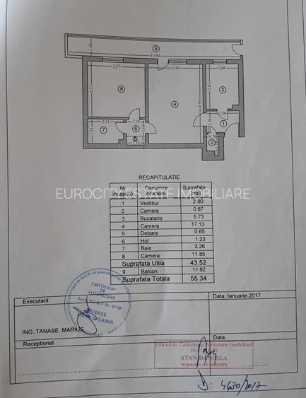 Dr. Taberei - Afi Cotroceni, str. Sibiu, 2 camere, mobilat, balcon mare - 20