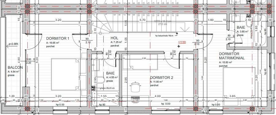 Duplex semifinisat, zona Vivo