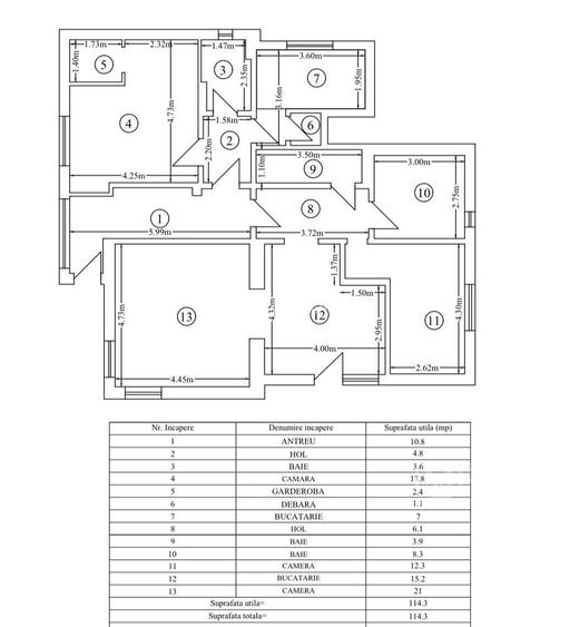 Apartament modern la vila cu gradina si teren 263mp aproape de centru - 24