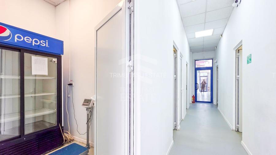 Spațiu industrial–afacere catering la cheie, teren&hală 750 mp S+P+1E - 23
