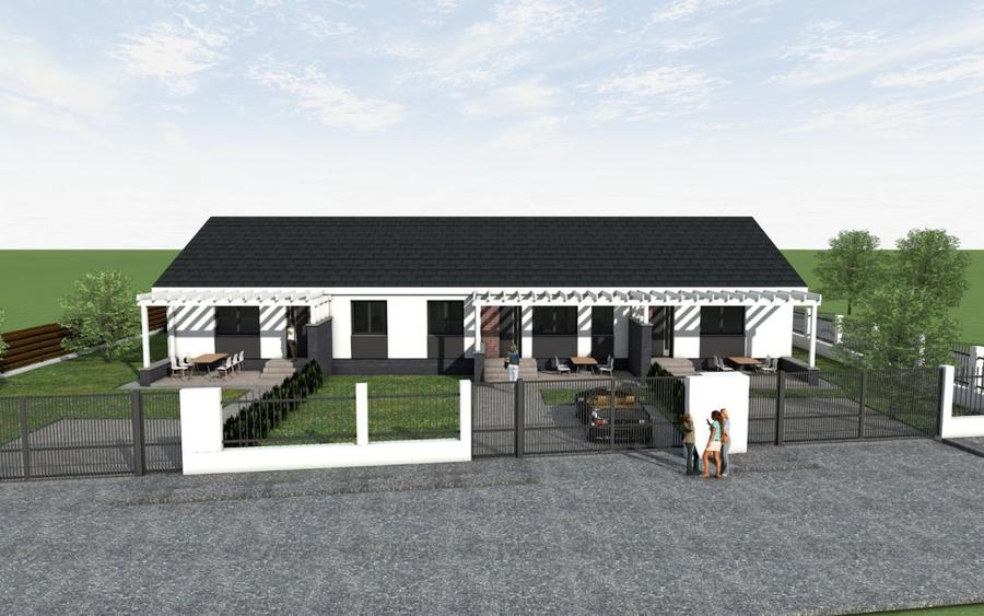 Casa  4 camere + demisol | Domnești – Teghes | Direct dezvoltator |  PROMOTIE!!!