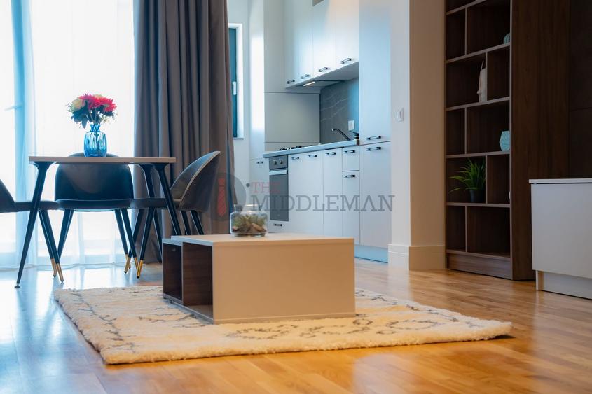 Apartament cu 2 camere mobilat in 102 The Address- loc de parcare inclus