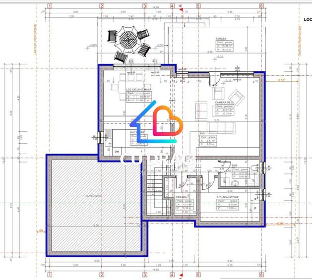 Casa Visurilor Tale în Stil Mediteranean -teren generos
