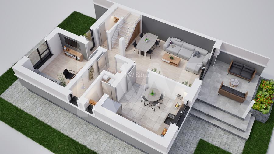 Casa duplex 5 camere in cartier nou Șură Mica - 8