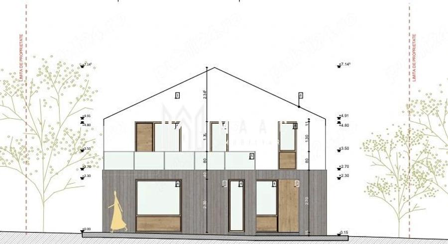Teren intravilan 413mp | Cristian ,autorizatie casa proiect, toate utilitatile