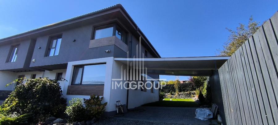 Duplex de închiriat în Borhanci 140 mp utili + terasă 30 mp + teren 523 mp