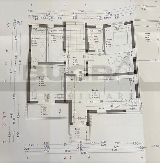 Casa individuala premium 191mp, teren 500 mp, Chinteni