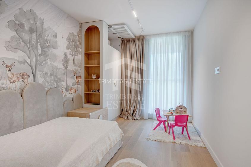 Duplex mobilat utilat,gradina, Tunari parc - 8