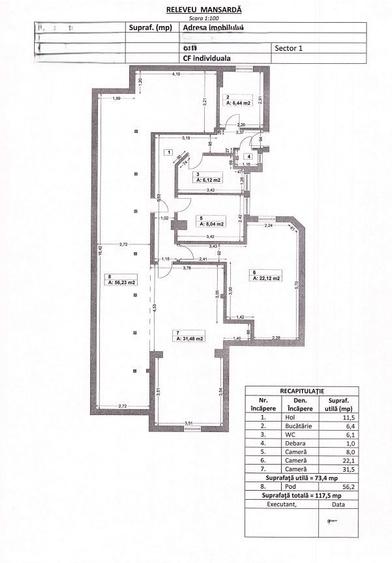 Apartament de închiriat | Aviatorilor | Vilă consolidată și renovată