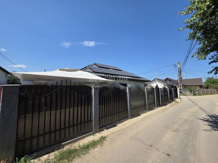CASA INDIVIDUALA - PANOURI, MOBILATA, STRADA ASFALTATA, COMISION 0% - 18