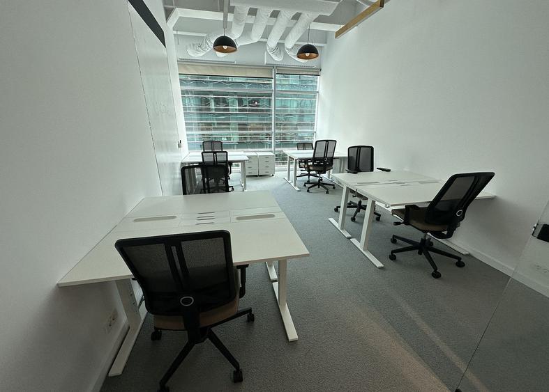 Birouri private in coworking Supertree, amenajat 2025 – metrou Dimitrie Pompeiu