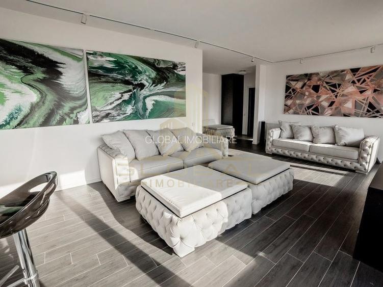 Penthouse 3 camere Lux , TOTUL NOU, parcare terasa zona Platinia Mall - 12