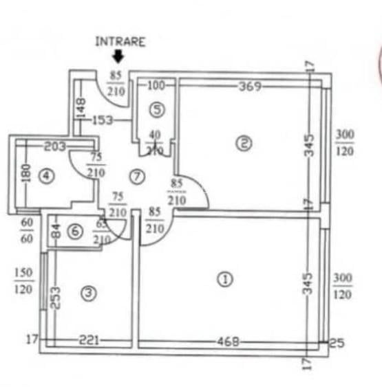 Apartament 2 camere | renovat | bloc reabilitat | tip P | Favorit - 1
