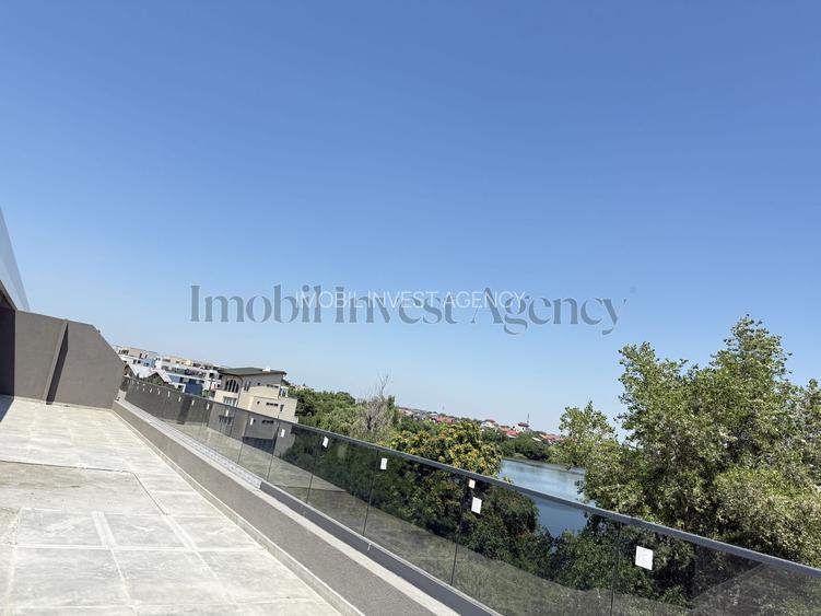 Apartament 3 camere de vanzare Pipera in bloc cu vedere la lac - 21
