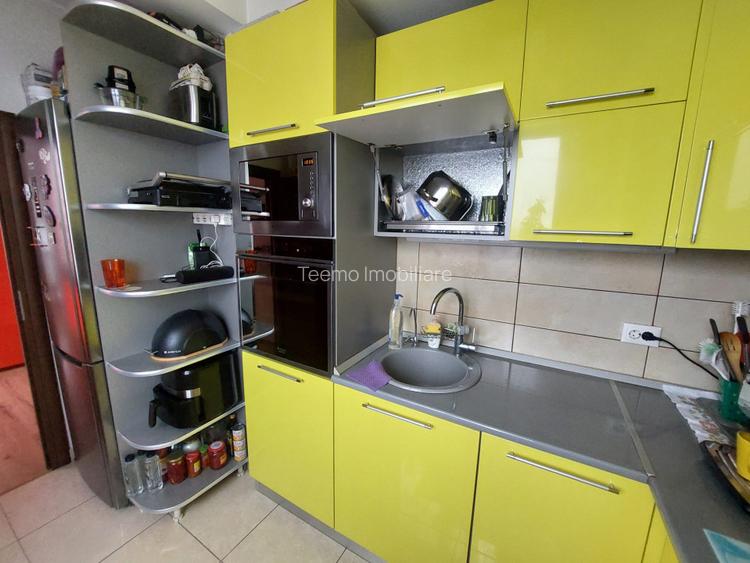Apartament 3 camere, semidecomandat, 60mp, centrala, ac, parcare, Bucurestii Noi - 5