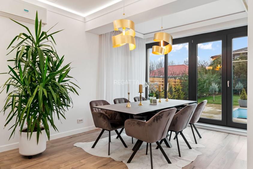 VILA UNICA CU PISCINA SI GARAJ INCALZITE IN PARADISUL VERDE - 29