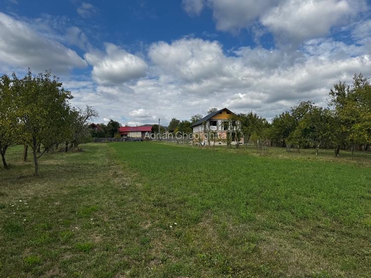 Teren intravilan construibil 4.149 mp, 28 m front – Ogretin (Drajna), utilități  - 10