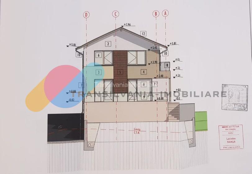 Teren autorizat pentru doua case - 2033mp - Chinteni - 2